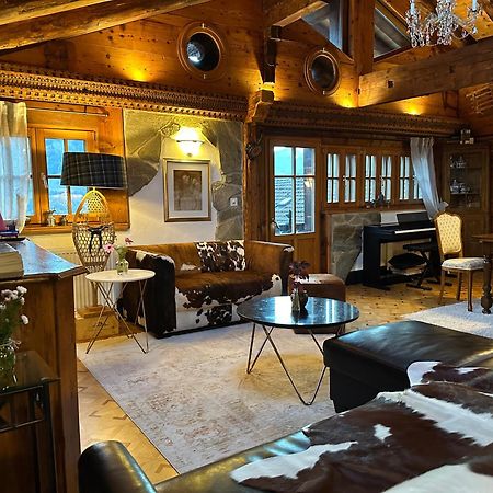 Chalet Rayon De Soleil Gryon Villars Exterior foto