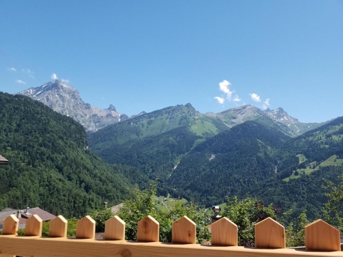 Chalet Rayon De Soleil Gryon Villars Exterior foto