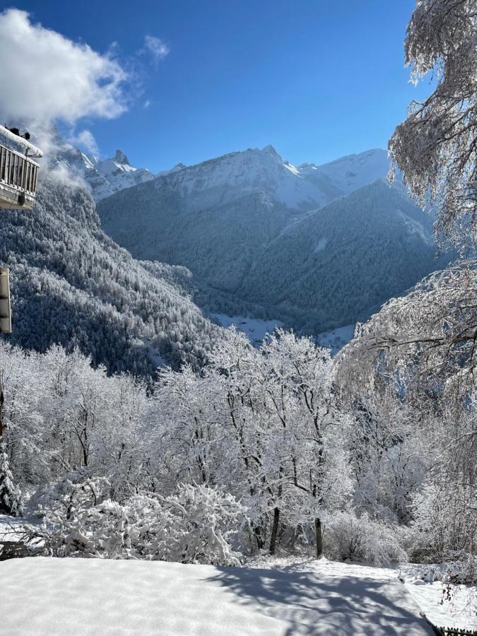 Chalet Rayon De Soleil Gryon Villars Exterior foto