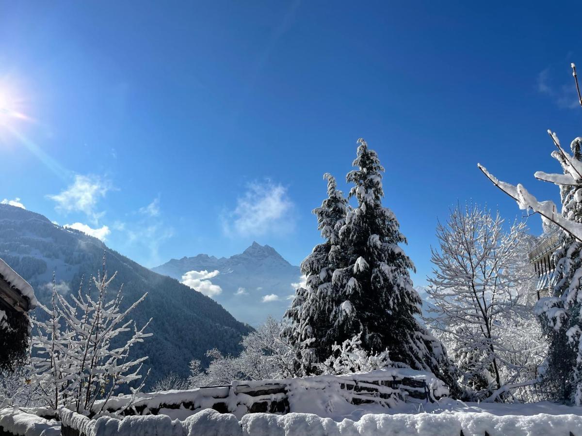 Chalet Rayon De Soleil Gryon Villars Exterior foto