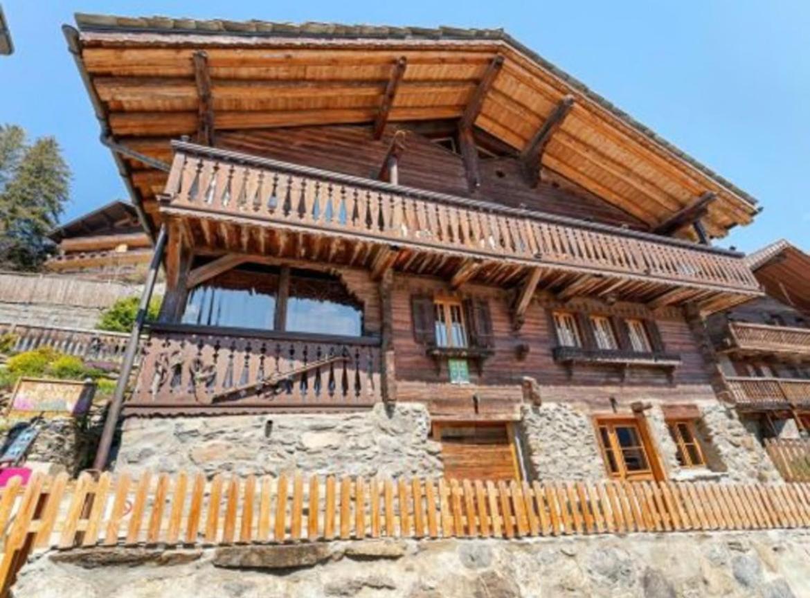 Chalet Rayon De Soleil Gryon Villars Exterior foto