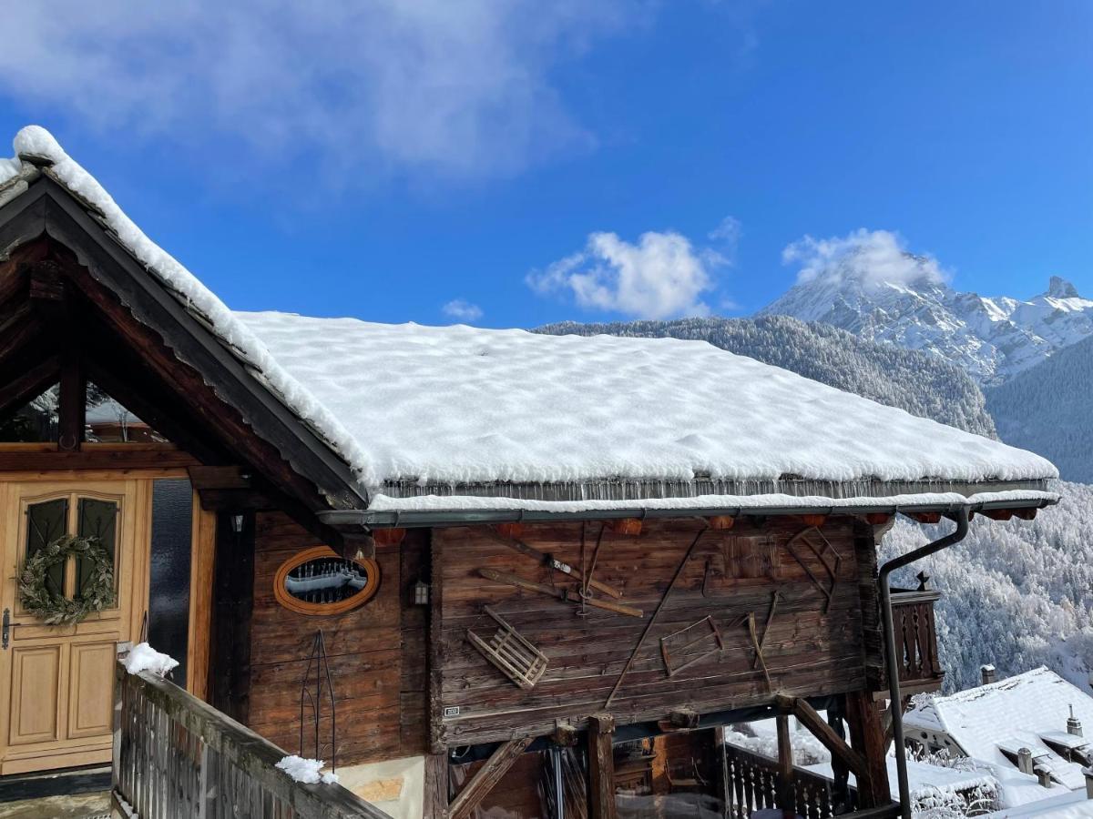 Chalet Rayon De Soleil Gryon Villars Exterior foto