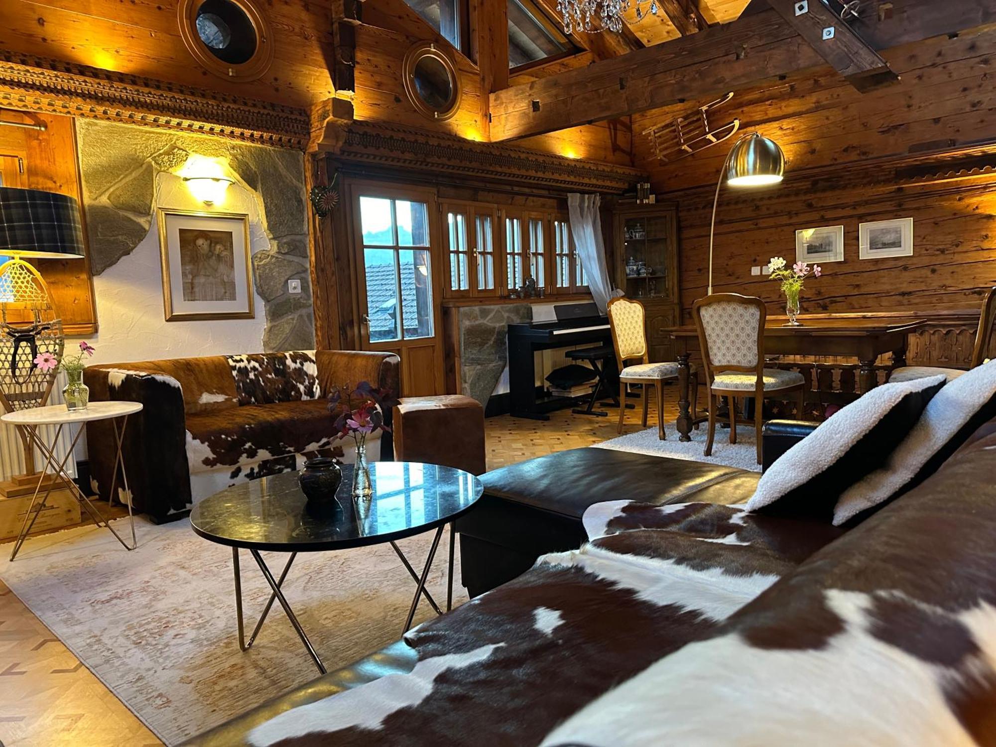 Chalet Rayon De Soleil Gryon Villars Quarto foto