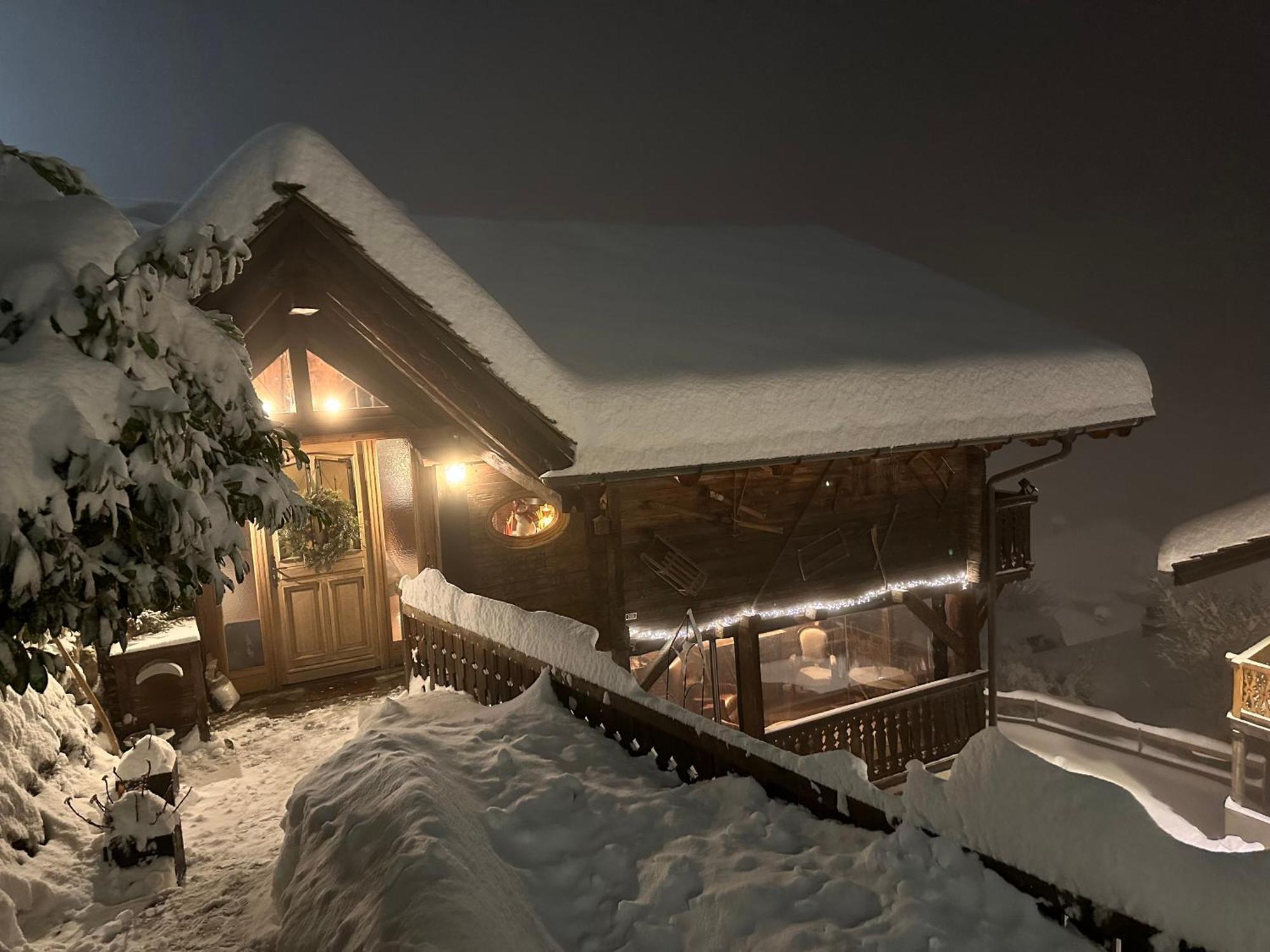 Chalet Rayon De Soleil Gryon Villars Exterior foto