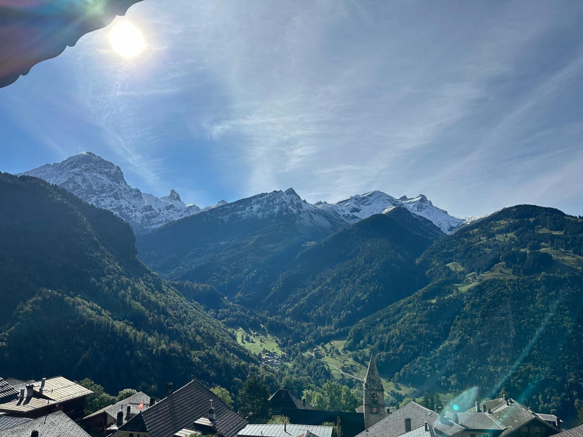 Chalet Rayon De Soleil Gryon Villars Exterior foto