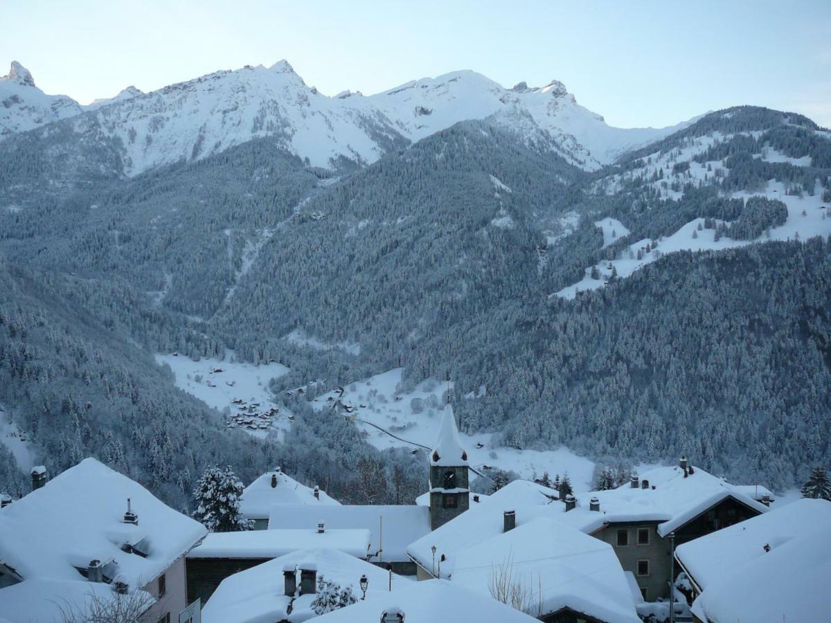 Chalet Rayon De Soleil Gryon Villars Exterior foto