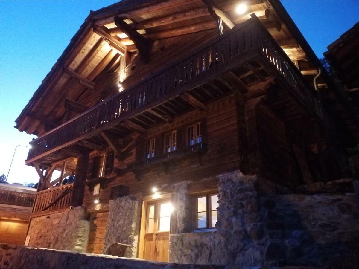 Chalet Rayon De Soleil Gryon Villars Exterior foto